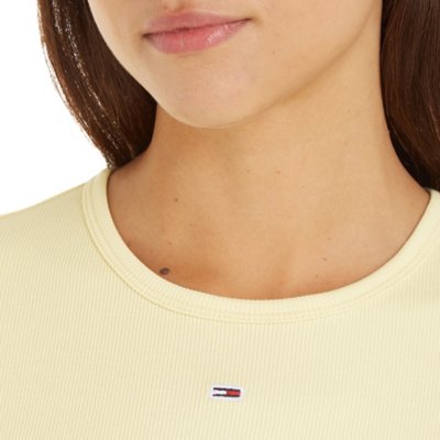 Tee-shirt à manches courtes femme Slim Essential TOMMY HILFIGER