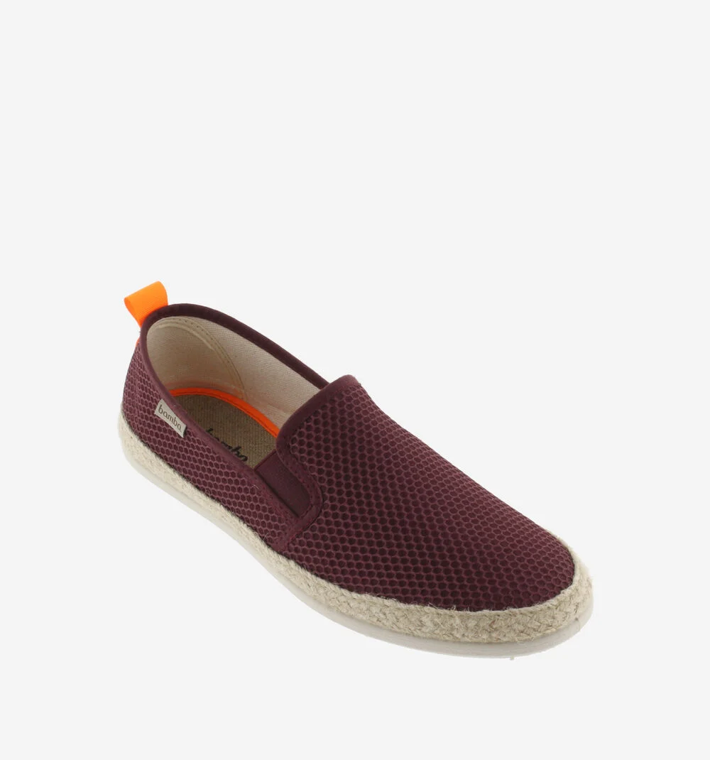 ANDRÉ ÉLASTIQUES MESH Espadrilles en mesh pour homme BURDEOS