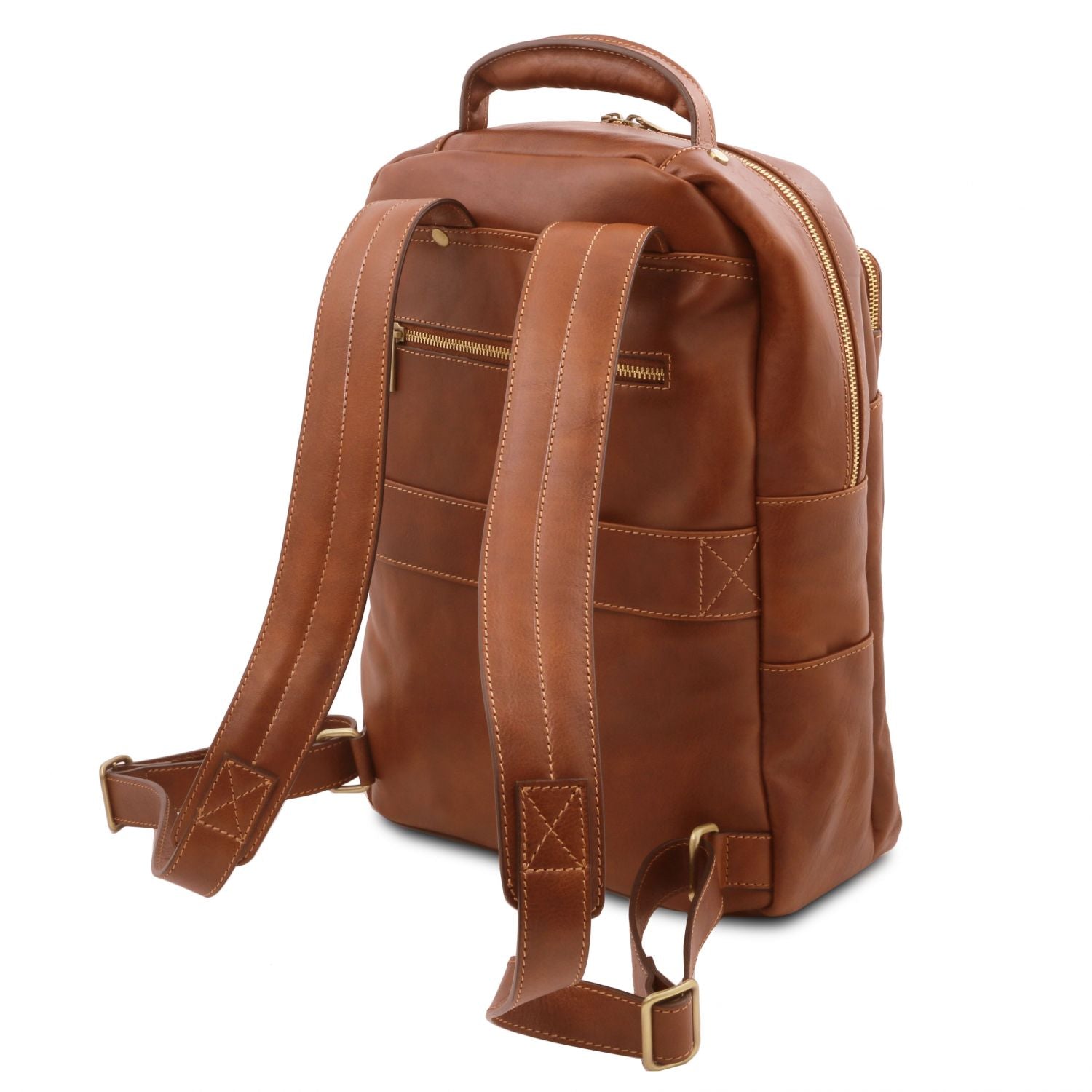 TL142205 – Melbourne – leren laptop Rugzak