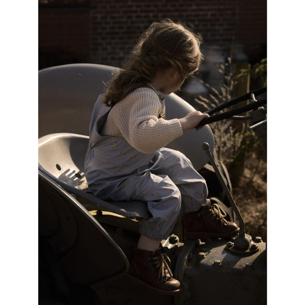 Køb Lil'Atelier Zen Blue Swan Nmfladry10 Rain Sæt Aop Fo Lil