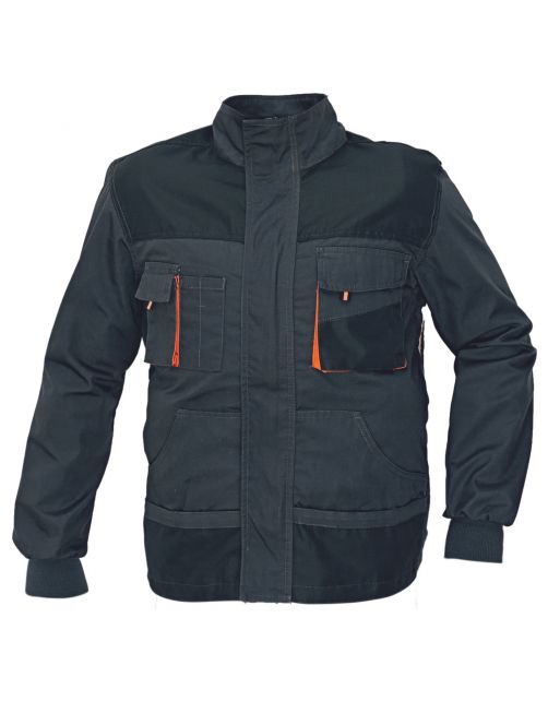 Cerva Werkjas Emerton Zwart&Antraciet - Werkkleding