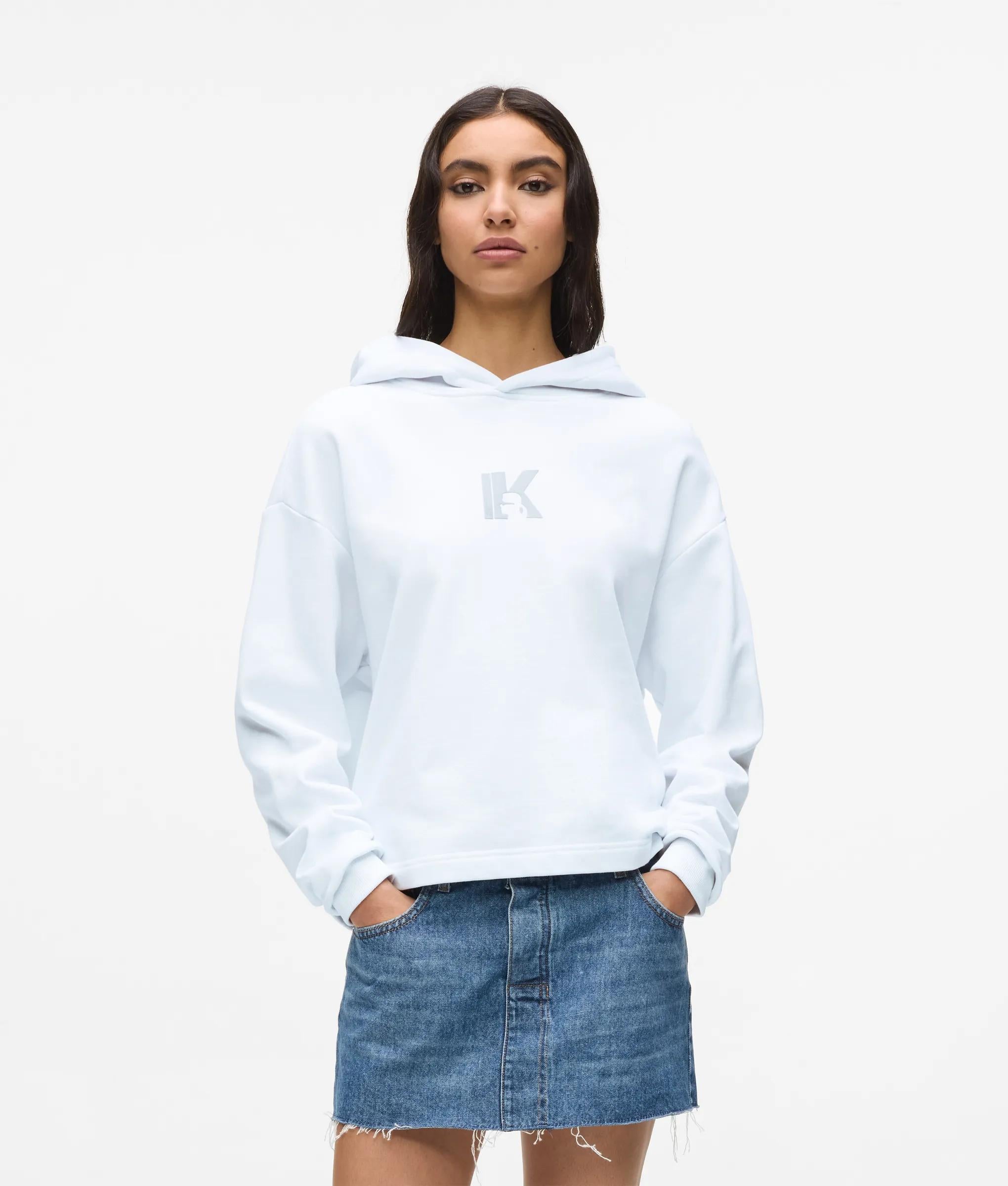 Regular K-logo hoodie