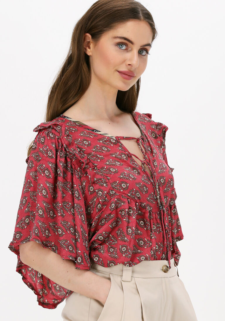 SISSEL EDELBO roze sissel edelbo blouse taylor top