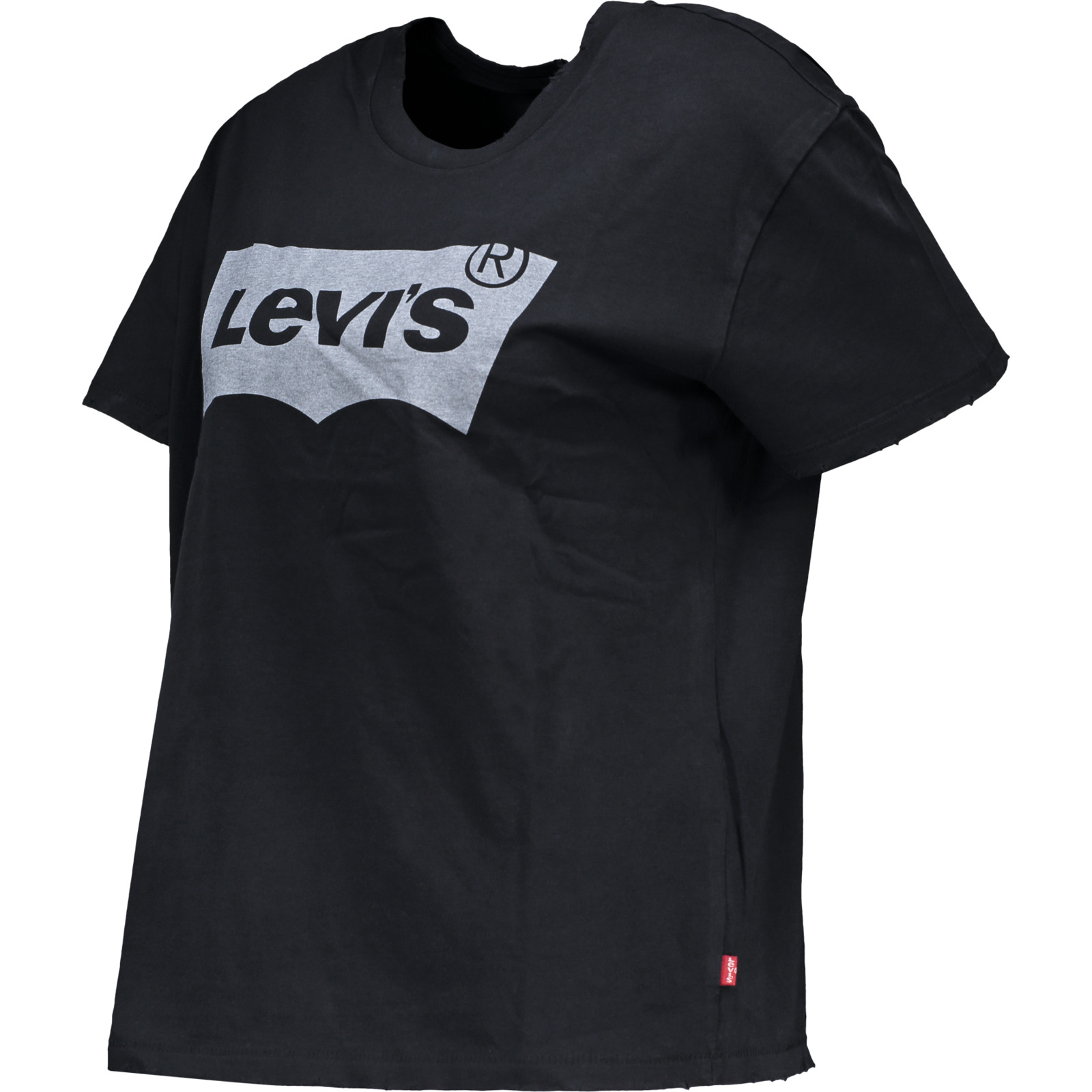 Levi's Damen-T-Shirt The Perfect Tee S, schwarz