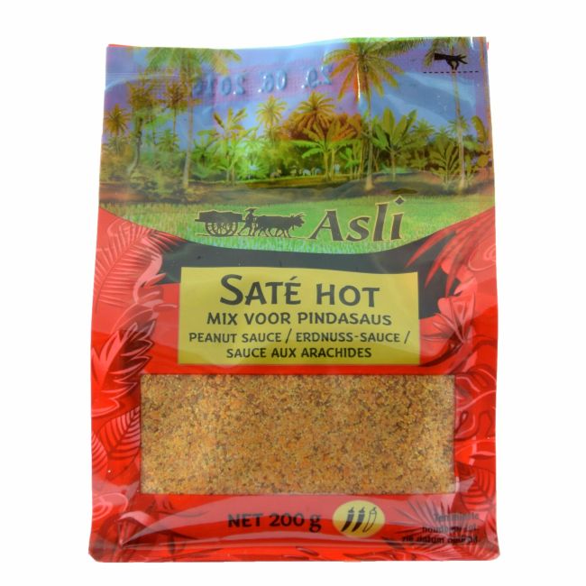 Asli Saté Hot Mix voor Pindasaus 200g