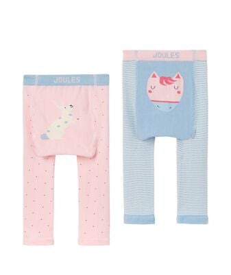 Tom Joule Lively Leggings 2-pakning, Horsbun