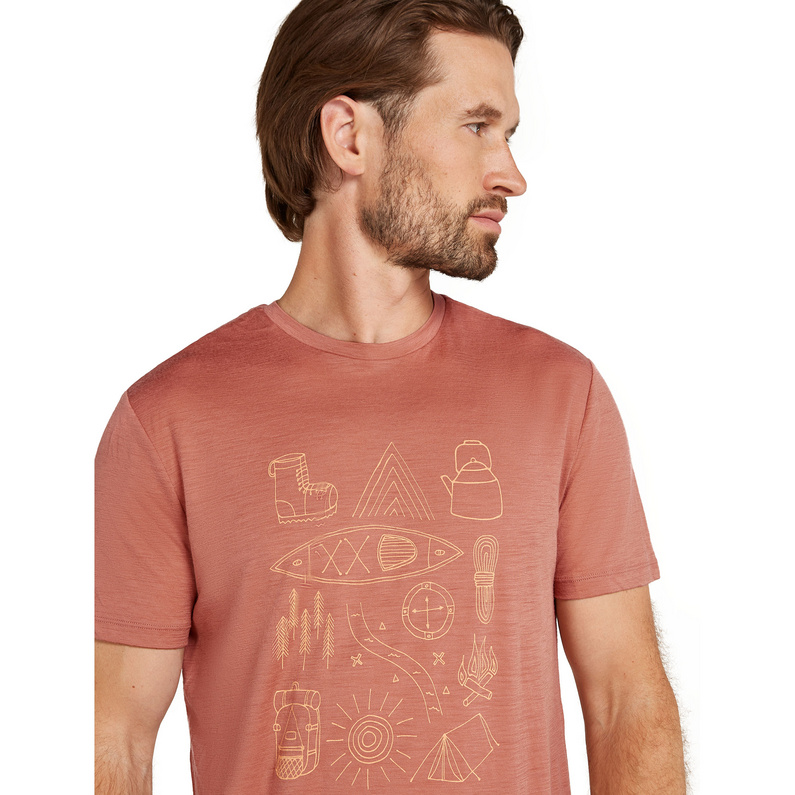 Icebreaker Herren 150 Tech Lite Camp Essentials T-Shirt