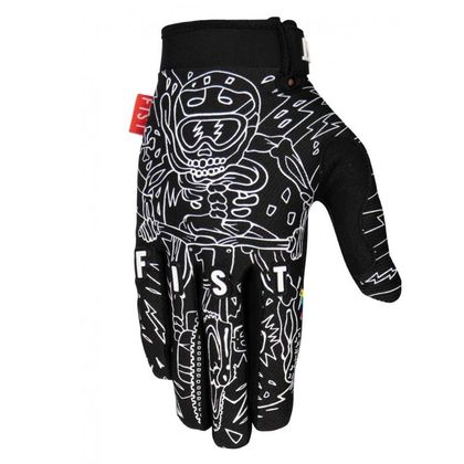 Gants cross Fist Handwear SAM HILL - THE G.O.A.T 2025 - Noir / Blanc
