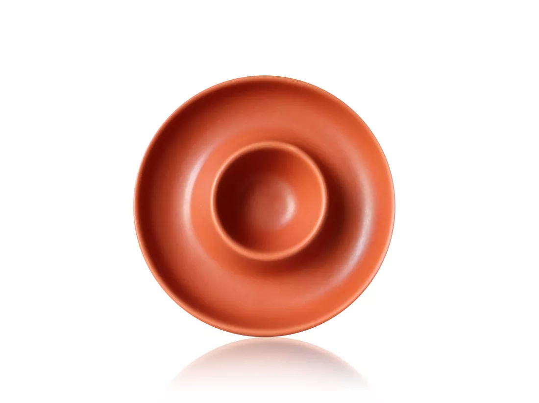 Ogo Living - Coquetier Outo En Gres Paprika
