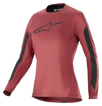 Maillot Manches Longues Femme Alpinestars A-Dura Dri Astar Bordeaux