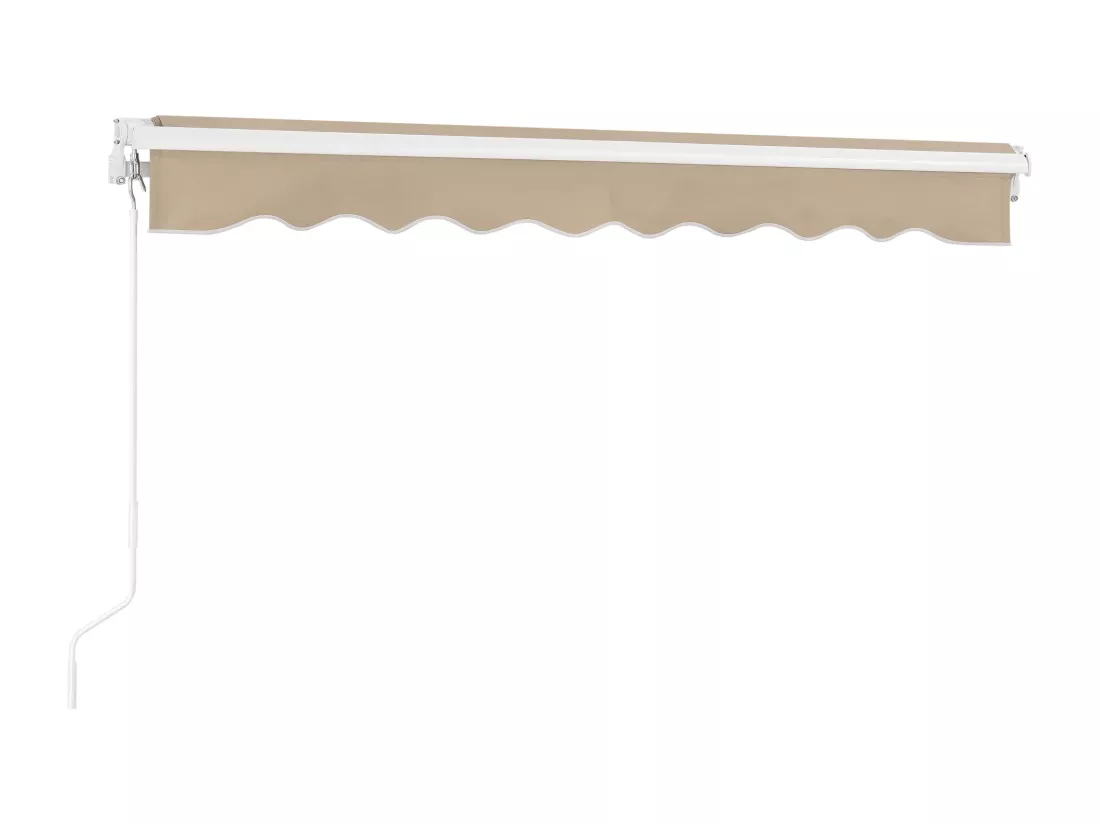 Store banne avec manivelle beige 300 x 300 x 250 cm 03_0008303