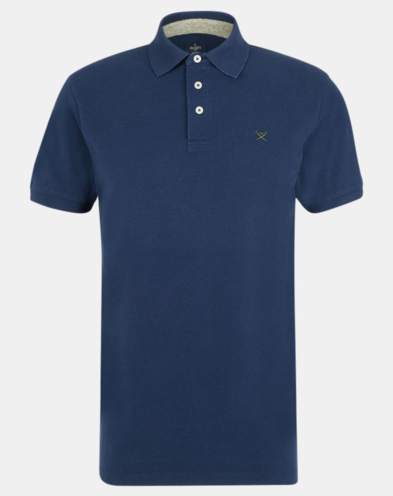 Hackett London Polo Classic Fit Piqué bleu marine