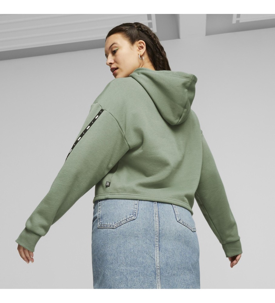 Fita verde Puma Sweatshirt ESS