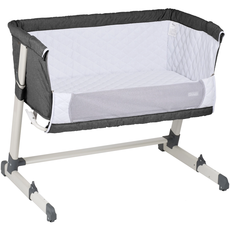 babyGO Beistellbett Together dark grey special edition