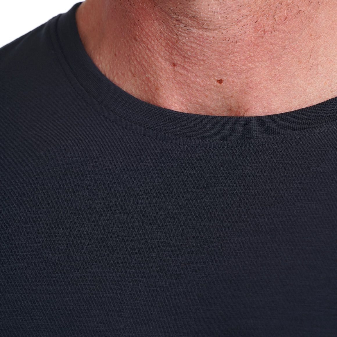 VanVaan Herren T-Shirt mit Rundhalsausschnitt dunkelblau