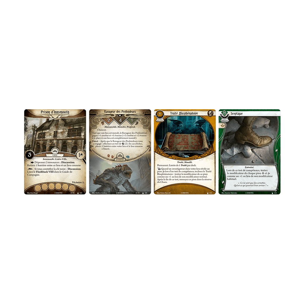 Horreur à Arkham : Le Jeu de Cartes - Mouillés jusqu'au Cou
