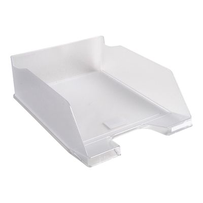 Exacompta COMBO MAXI - Corbeille à courrier cristal
