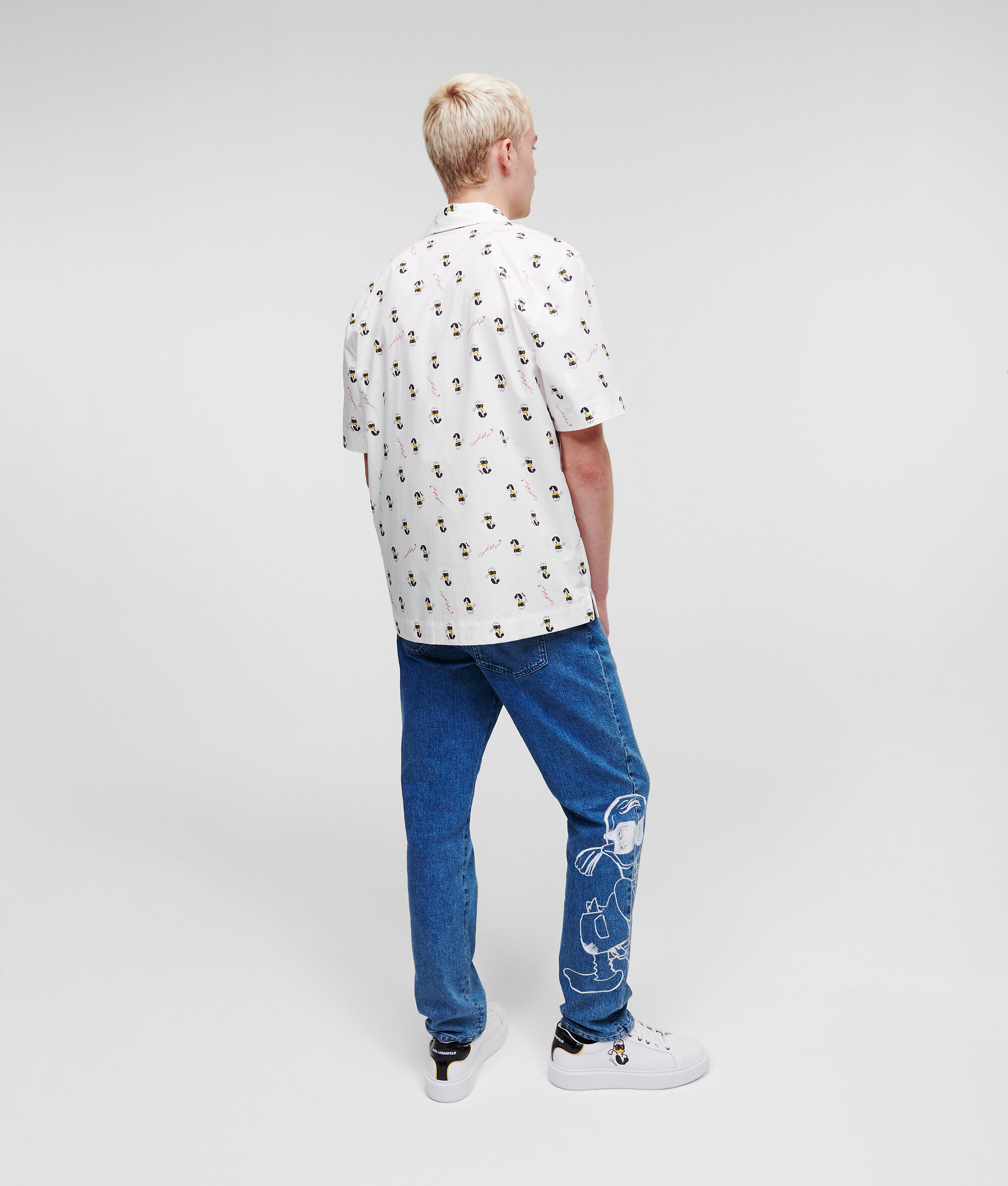 CHEMISE À MANCHES COURTES DS x KARL LAGERFELD