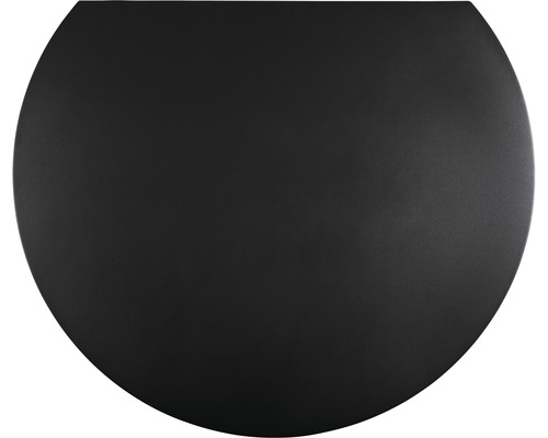 Stalen vonkenbeschermingsplaat 105x120 cm grijs