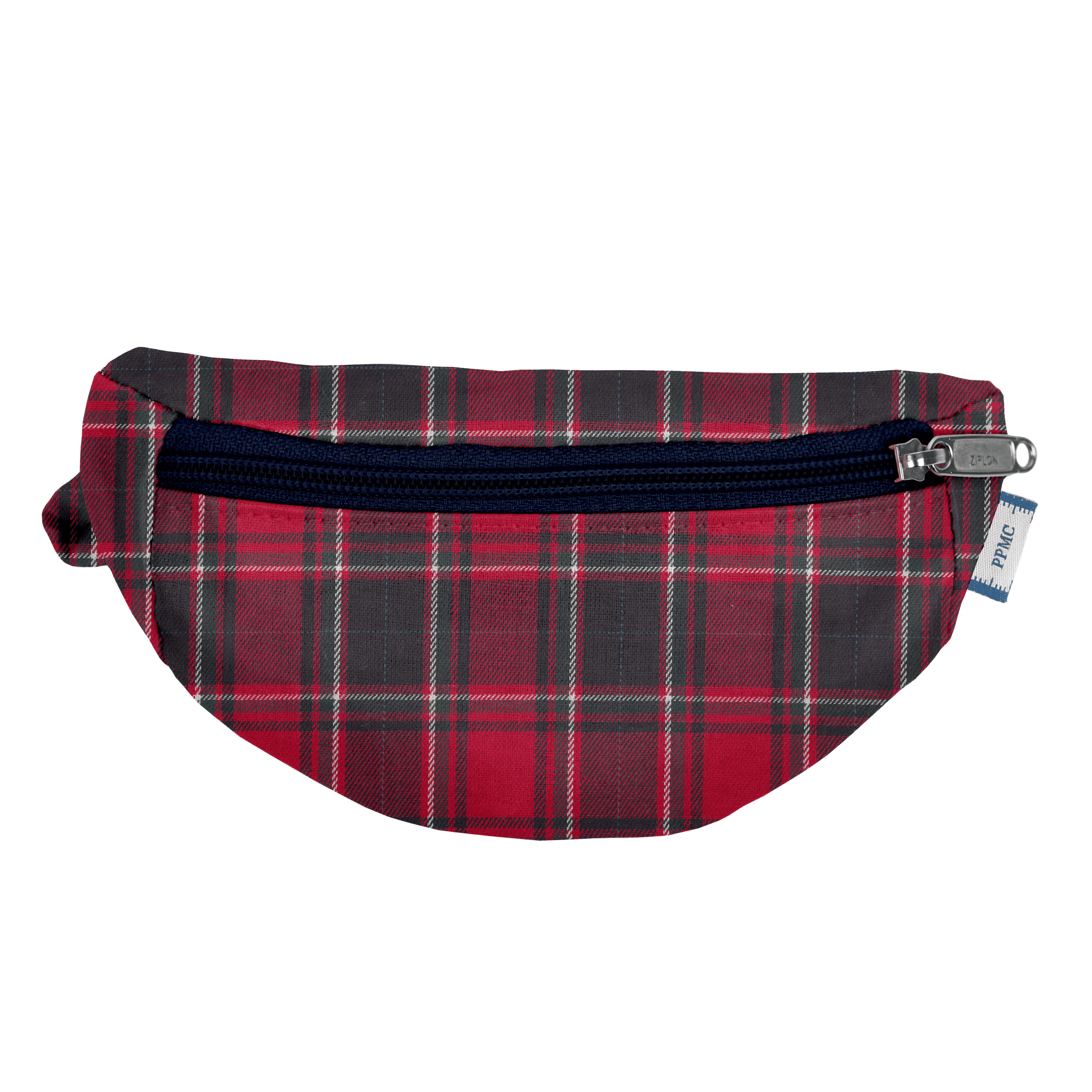 Porte-Monnaie Banane Tartan Rouge
