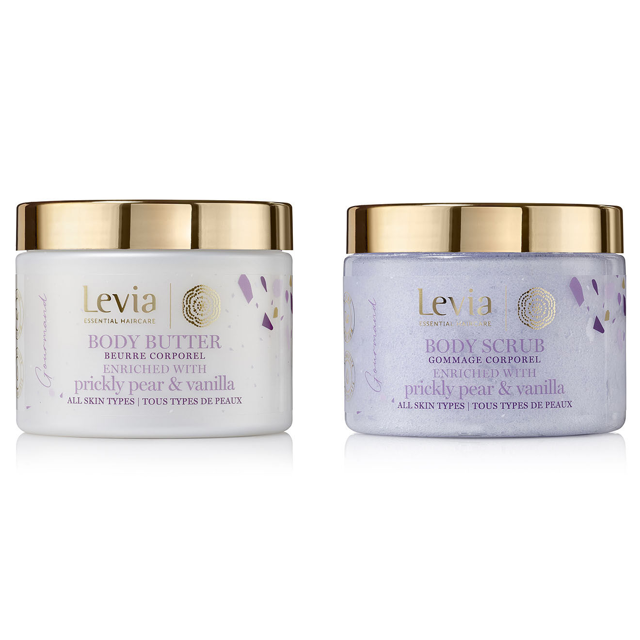 Arganicare Duo Body Gourmand Levia - 2x350 ml