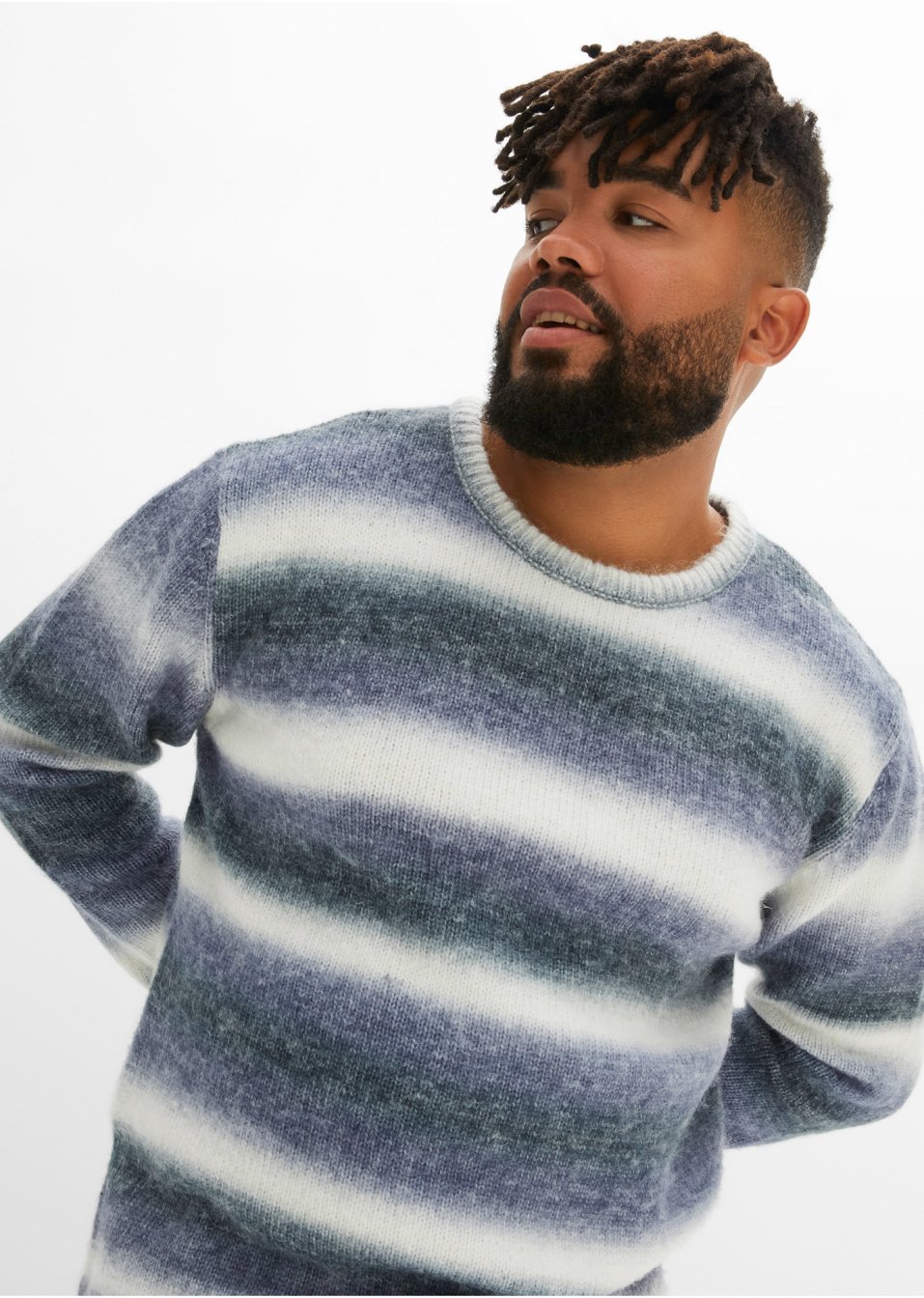 Pull à dégradé de couleurs