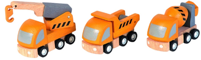 Plan Toys Veiarbeidsbiler 3 Stk