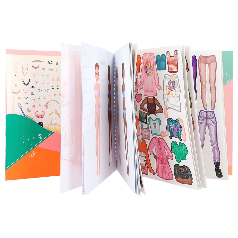 TOPModel Anzieh-Stickerbuch