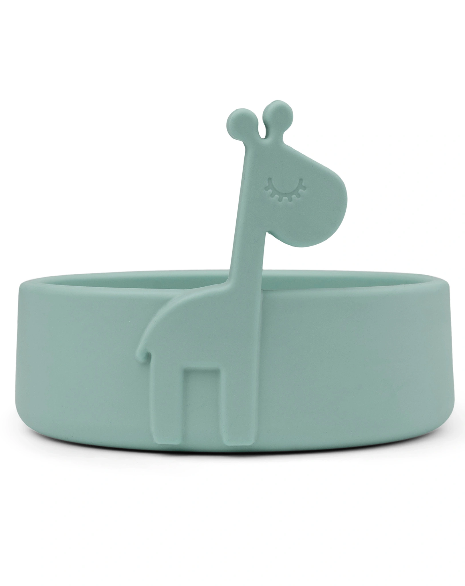 Silikon-Schüssel PEEKABOO - RAFFI in blau