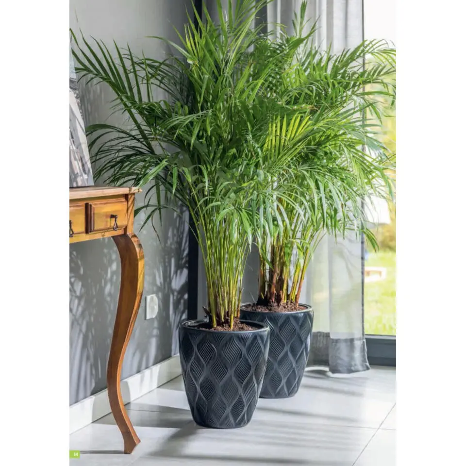 Form Plastic Plantenpot - kunststof - beige - D40 x H42 cm