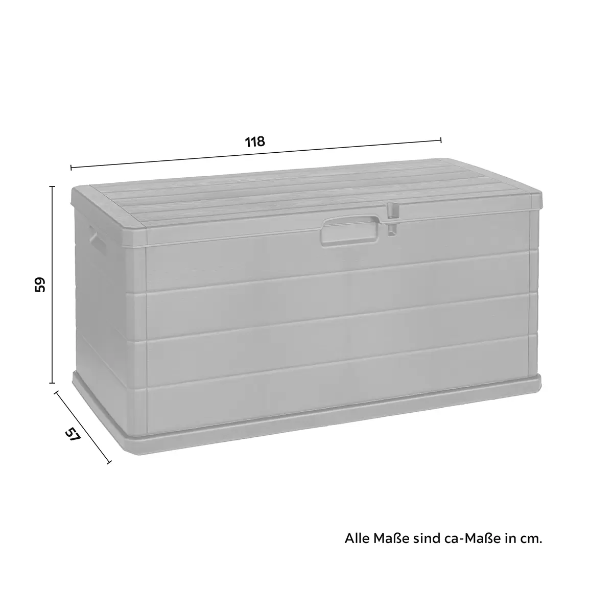 Luca Bessoni Kissenbox Alpha Anthrazit