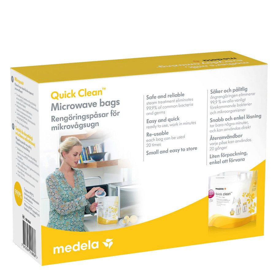 Medela Quick Clean™ Microwave Bags 5pcs