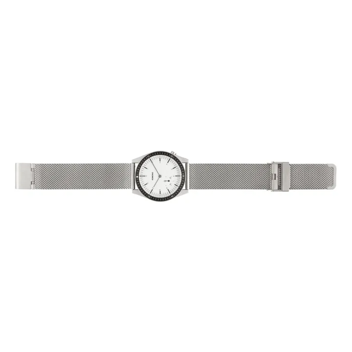 Komono Montre Ray Legacy Mesh | Argenté