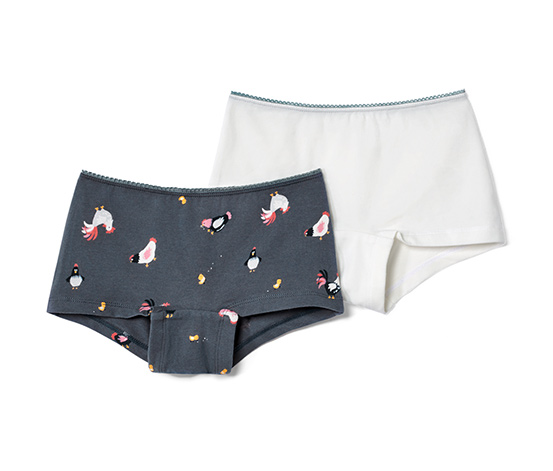 2 Mädchen-Pantys