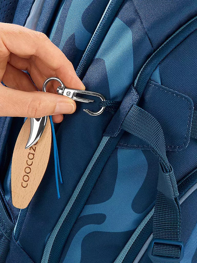 COOCAZOO Schulrucksack MATE BREAKING WAVES blau