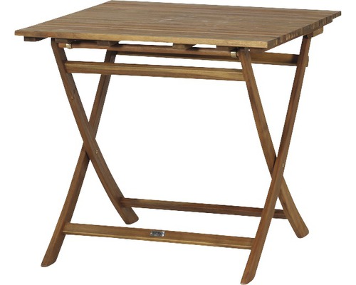 Falun tuinmeubelset, opvouwbare fauteuil, 2-zits, 3-delig, bruin