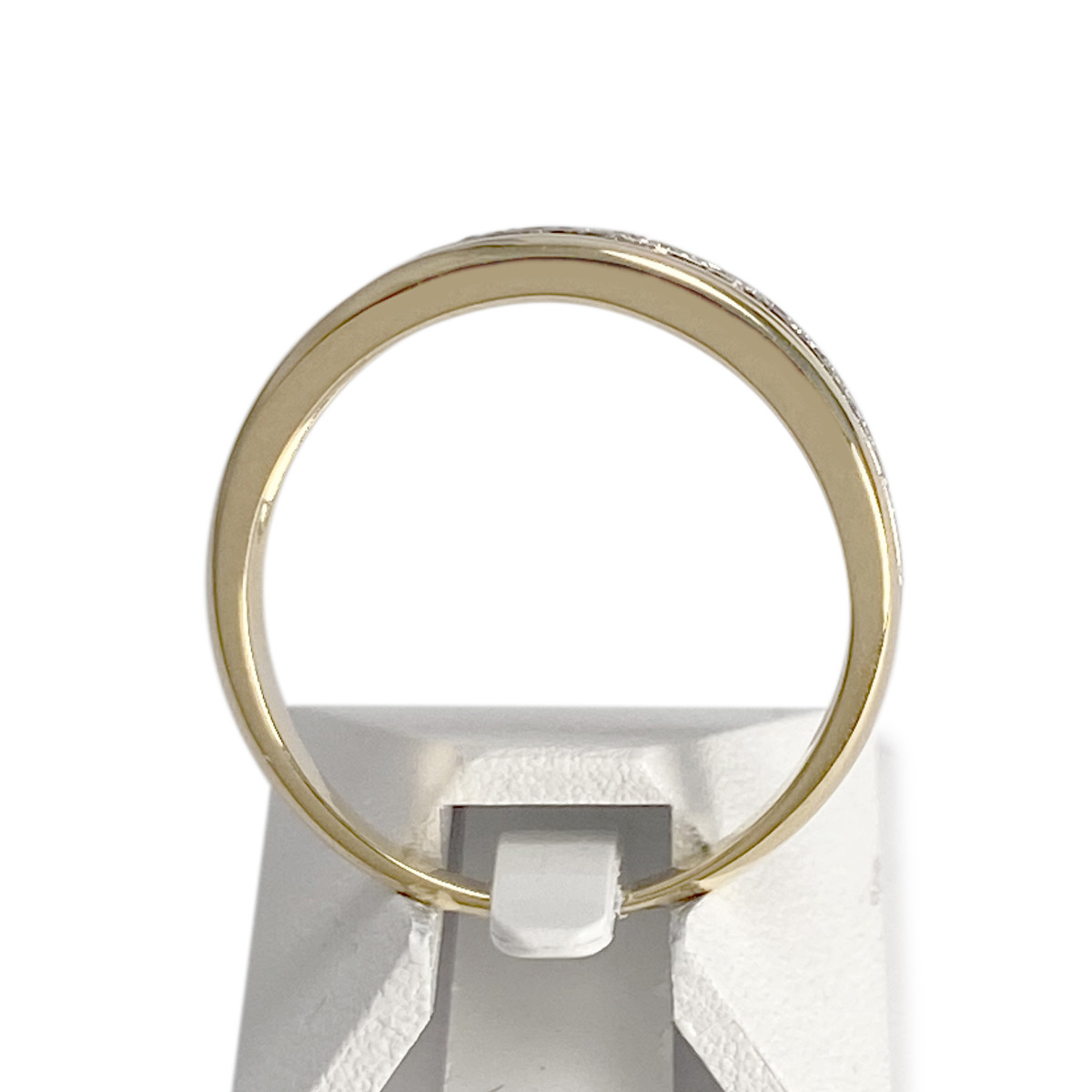 Bague d'occasion 2 ors 750 diamants