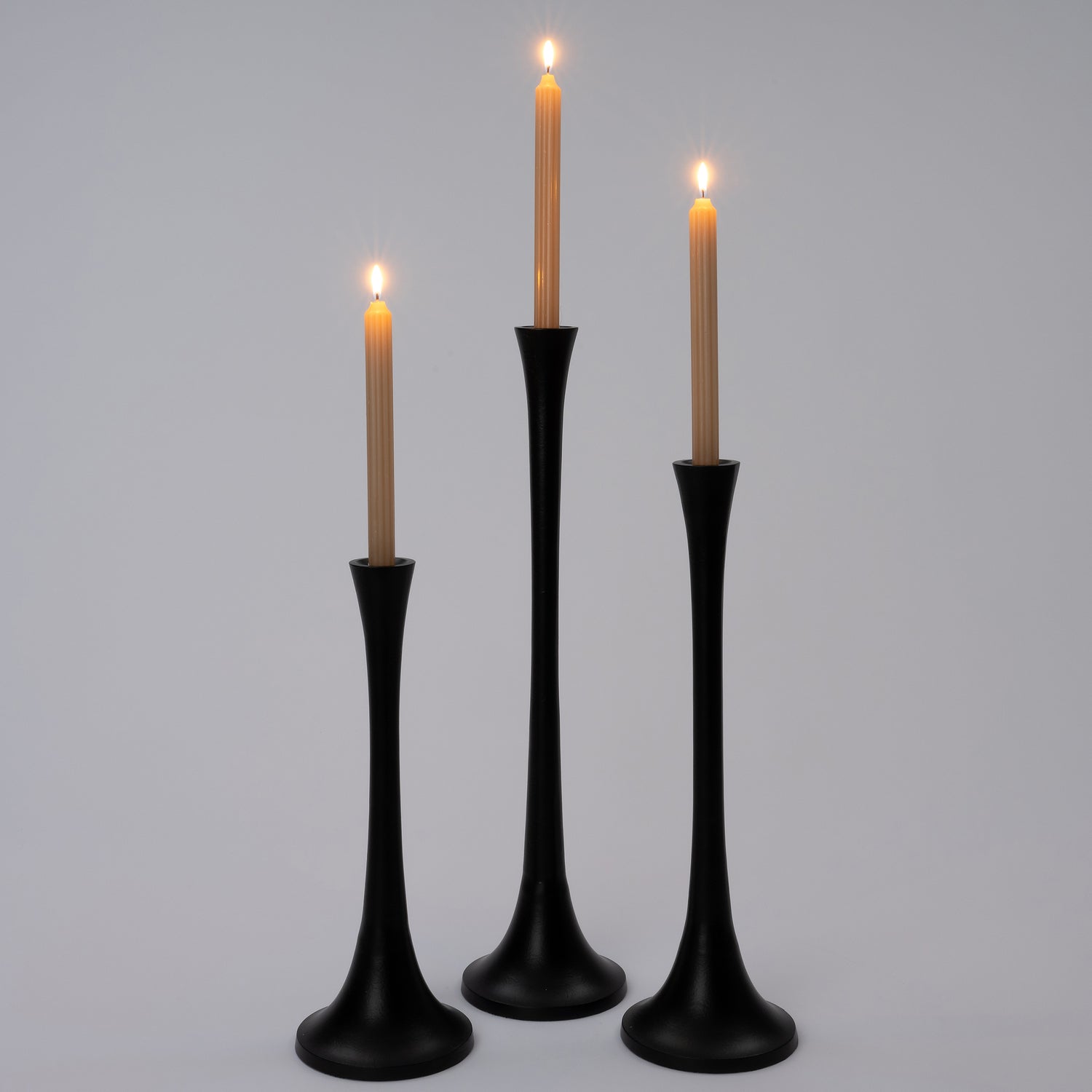 Intratuin kandelaar Kee zwart D 14 H 47,5 cm