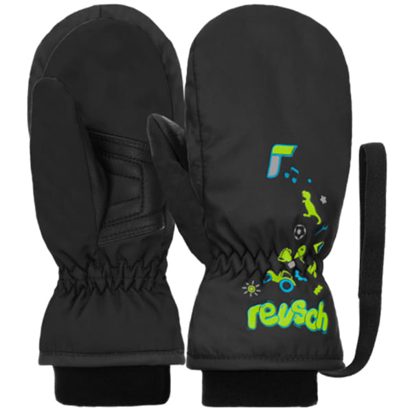 Moufle ski REUSCH KIDS MITTEN BLACK