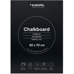 Ardoise sans cadre, 600 x 840 mm, noir