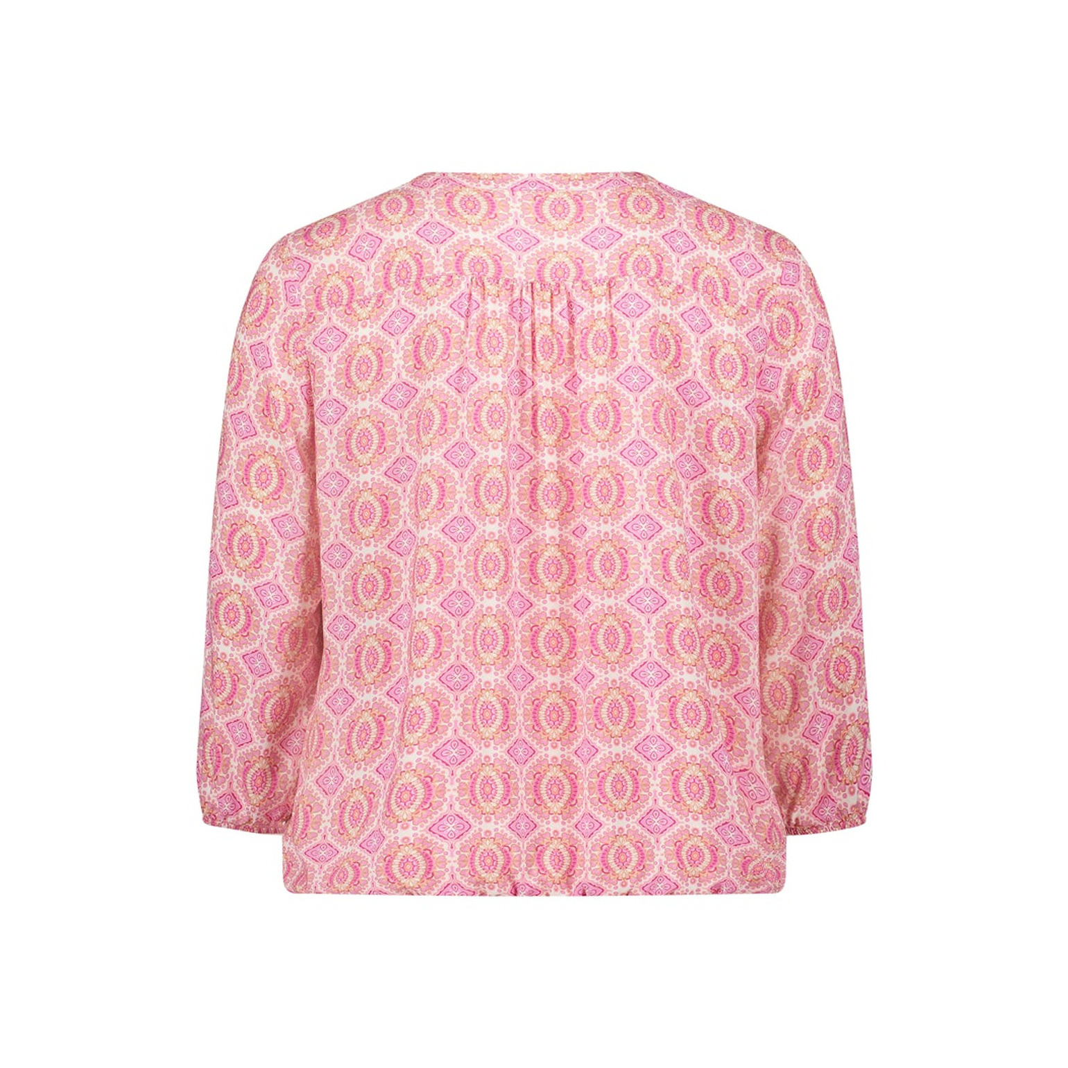 Cartoon Bluse Kurz 3/4 Arm