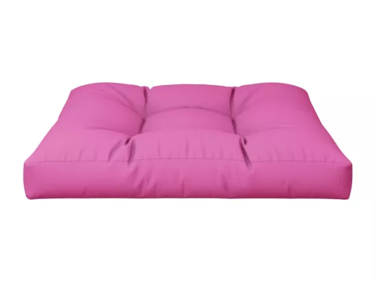 Coussin de palette Rose 80x80x12 cm tissu