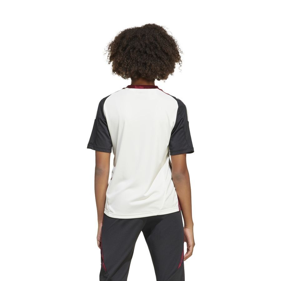 Manchester United T-shirt d'Entraînement Tiro 24 - Blanc/Noir Enfant