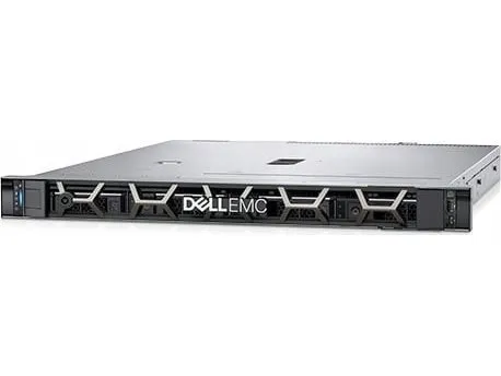Dell PowerEdge R250 - Server - rack-monterbar 1U - envejs - 1 x Xeon E-2314 / op til 4.5 GHz - RAM 16 GB - HDD 2 TB - Matrox G200 - Gigabit Ethernet - skærm: ingen - sort - med 3 års Basic Onsite