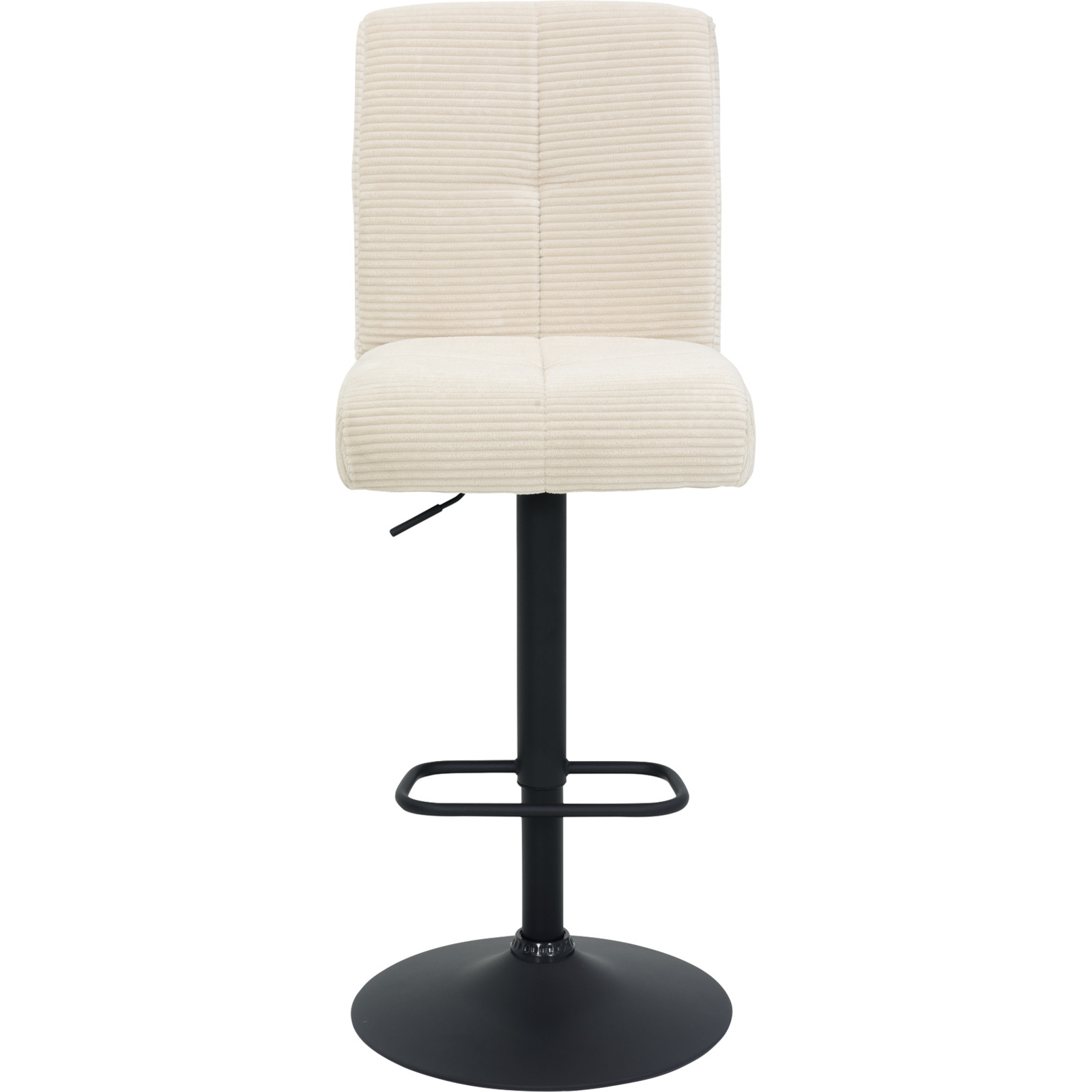 Barhocker Leni Breitcordstoff creme