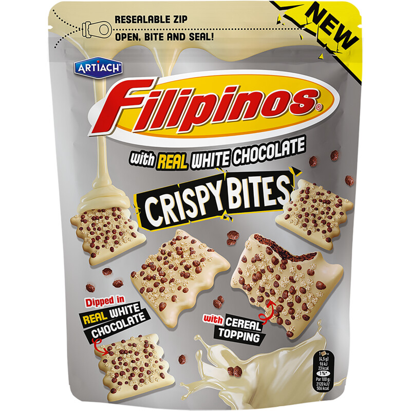 Artiach Filipinos crispy bites white