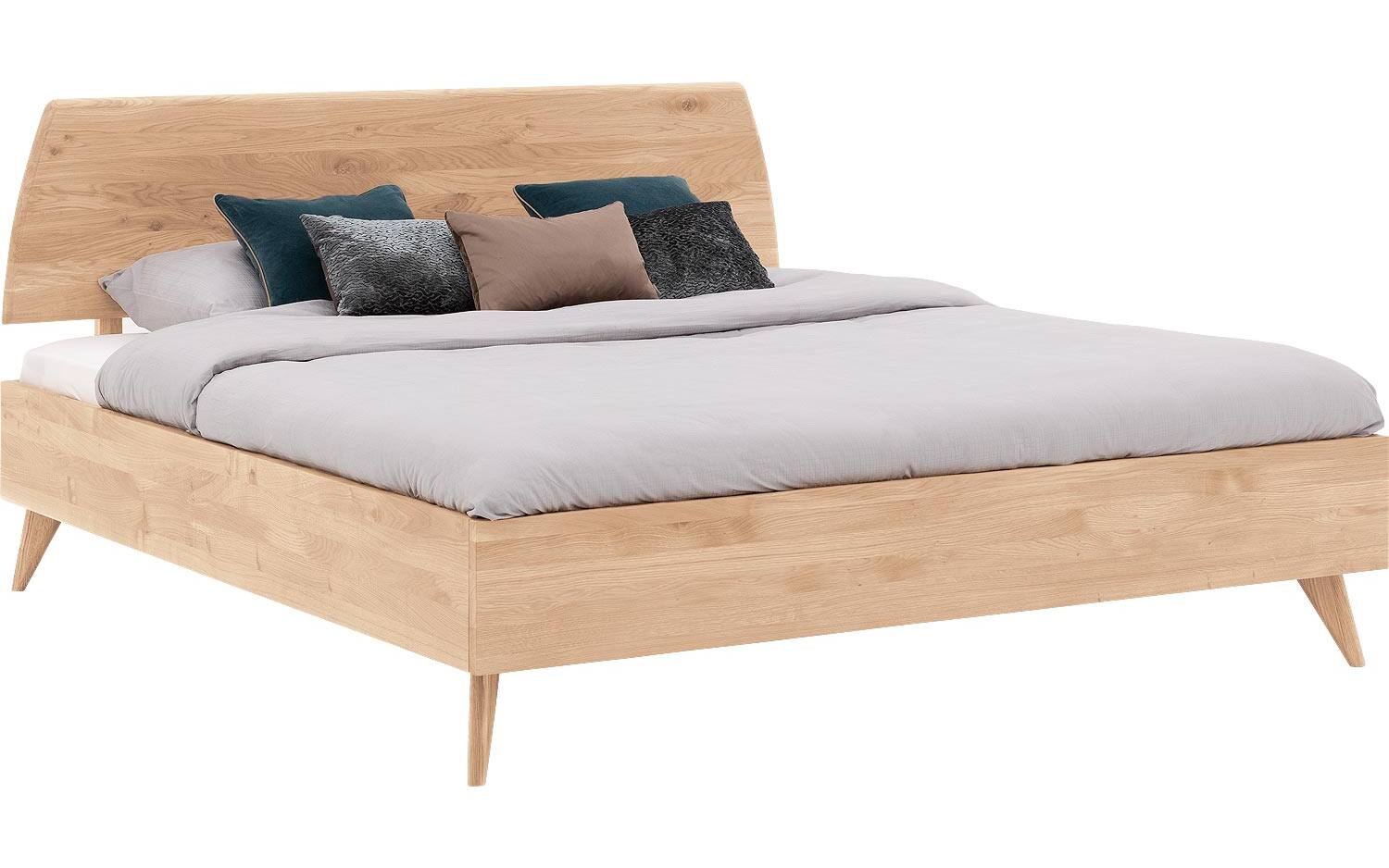 Goossens Bedframe Cosima - 160 x 200 - Eiken olie wit - Hout