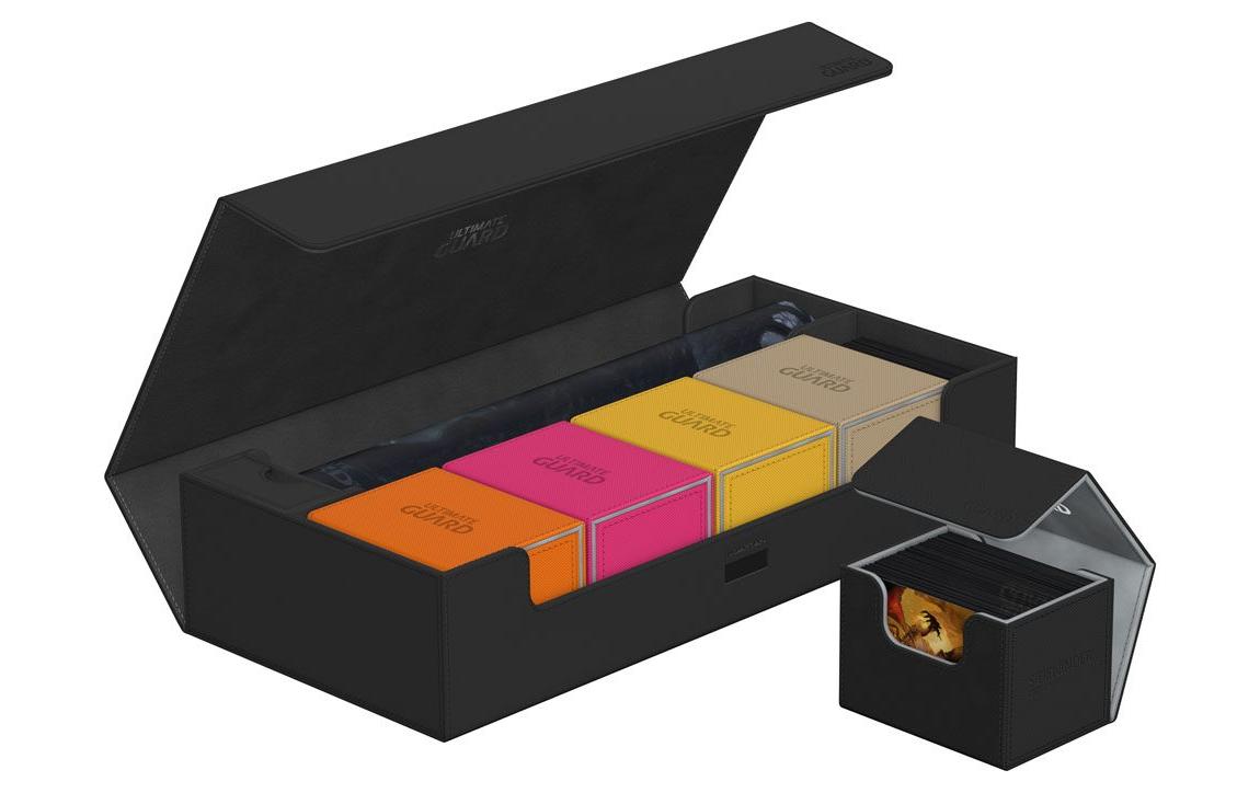 Kartenbox XenoSkin Superhive 550+ SchwarzHochwertige Box für Sammelkarten in Standardgrösse