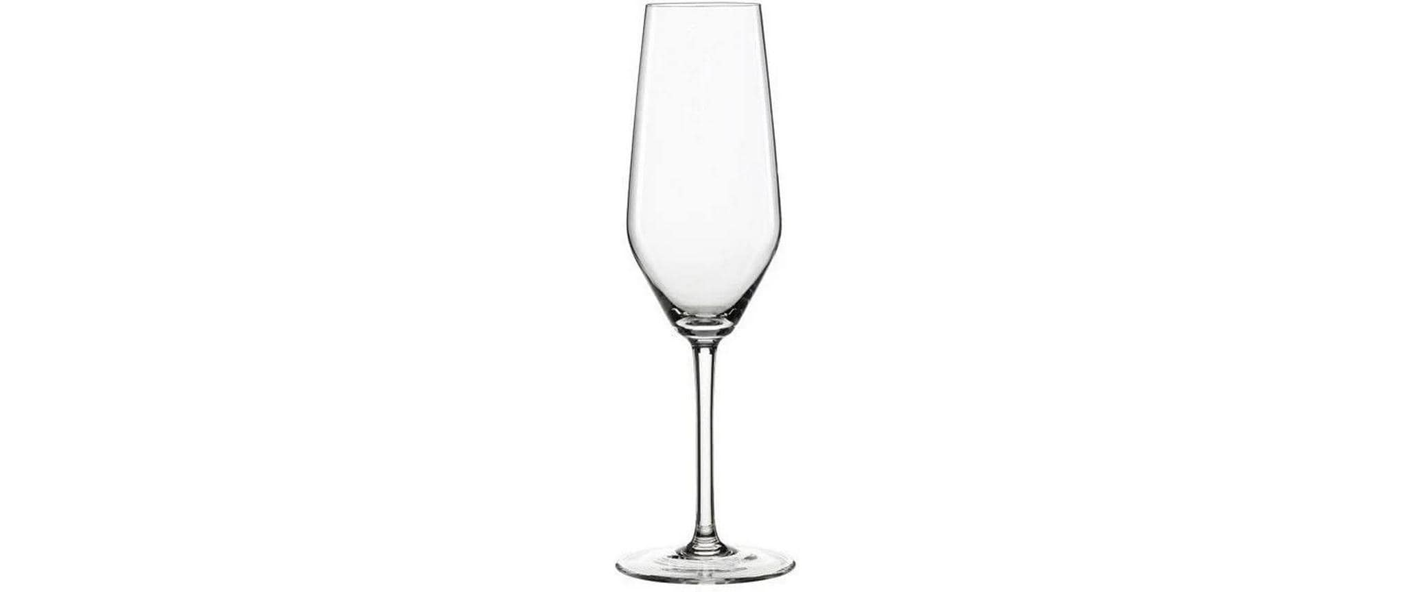 Champagnerglas Style 240 ml, 4 Stück, TransparentElegantes Sektglas-Set