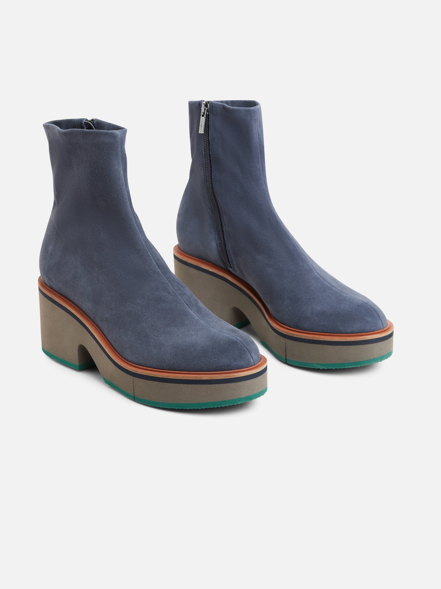 ALBANE, suede stretch mineral